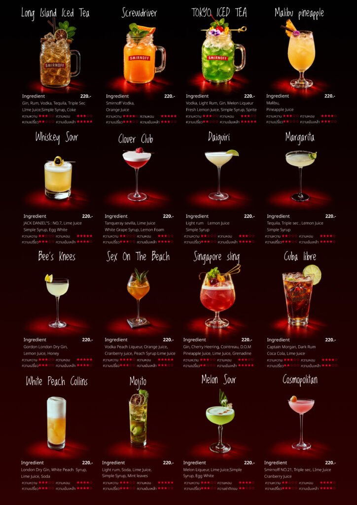 Menu Page 5